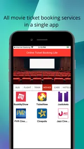 Online Ticket Booking Lite screenshot 0