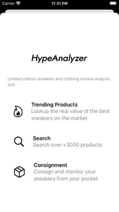 HypeAnalyzer screenshot 0