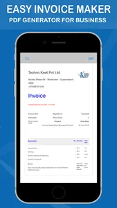 Easy Invoice Maker screenshot 0