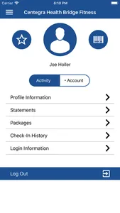 Centegra Health Bridge Fitness screenshot 3