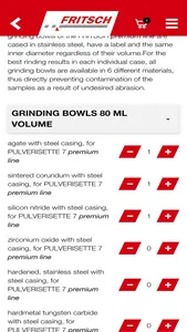 Fritsch - Milling and Sizing screenshot 3