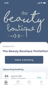 The Beauty Boutique Portlethen screenshot 0