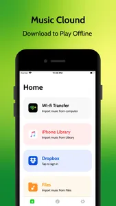 Cloud Music - Player Offline screenshot 1