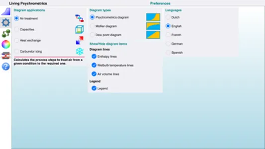 Living_Psychrometrics screenshot 1