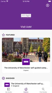 Visit UoM screenshot 1