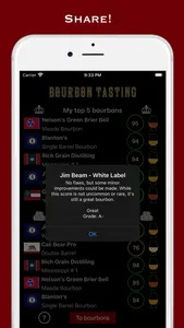 Bourbon Tasting screenshot 6