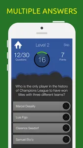 Football Quiz Test Trivia Game screenshot 1