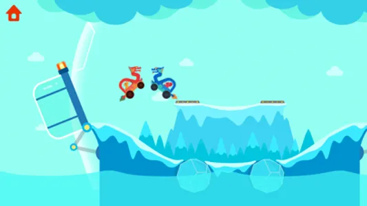 Dinosaur Smash Car Games screenshot 3