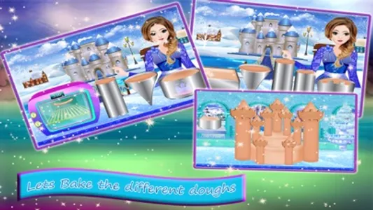 Ice Princess Castle Cake Maker screenshot 4