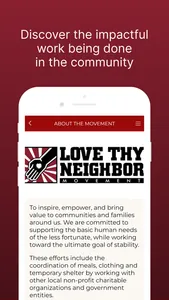 Love Thy Neighbor Movement screenshot 1