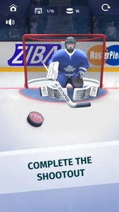 Hockey Match 3D – Penalties screenshot 1