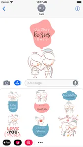 Wedding Bride & Groom Stickers screenshot 1