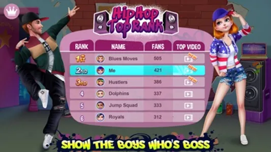 Hip Hop Battle - Girls vs Boys screenshot 4