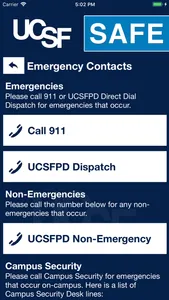 UCSF Safe screenshot 1