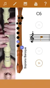 2D Recorder Fingering Chart screenshot 0