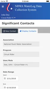 NRWA Waterlog screenshot 2