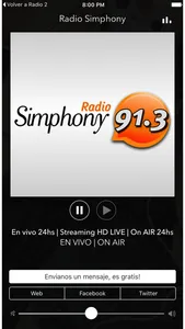 Radio Simphony screenshot 1