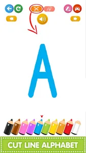ABC 123 Learn to Write Letters screenshot 1