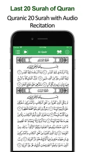 Last 20 Surahs of Quran mp3 screenshot 2