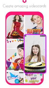 Happy Birthday Video Maker gif screenshot 1