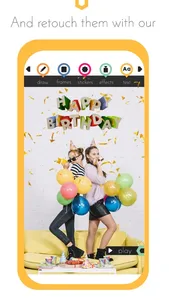 Happy Birthday Video Maker gif screenshot 3