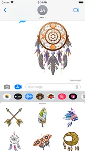 Boho Ornaments Spirit Stickers screenshot 0