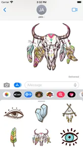 Boho Ornaments Spirit Stickers screenshot 1