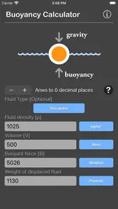 Buoyancy Calculator screenshot 5