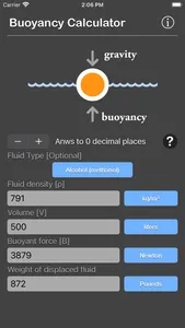 Buoyancy Calculator screenshot 6