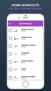 Home Workouts Body Building screenshot 5