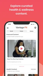 Vantage Fit screenshot 2