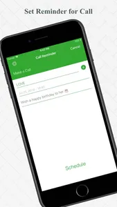 Call Reminder - Call Scheduler screenshot 1