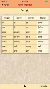 संस्कृत-व्याकरण screenshot 5