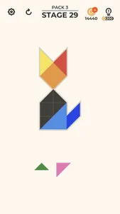 ZEN Block™-tangram puzzle game screenshot 2