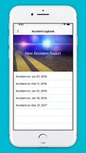 Accident Logbook screenshot 0