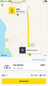 Kelowna Cabs screenshot 2