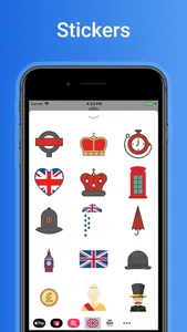 UK Stickers - England emoji screenshot 0