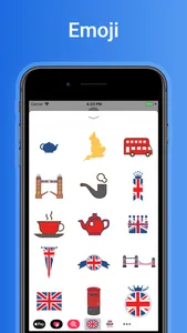 UK Stickers - England emoji screenshot 1