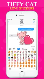 Tiffy Cat Stickers screenshot 4
