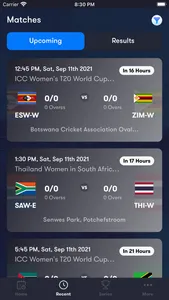 Cricket: Live Line &  Score screenshot 1