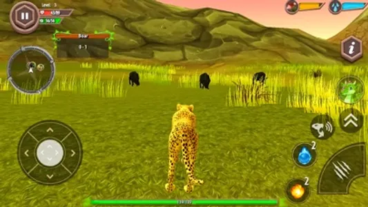 Beast Lion Animal Simulator 3D screenshot 2