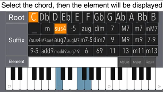 Piano Chord Judge screenshot 2