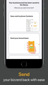 bizzerd digital business card screenshot 4