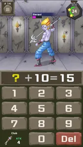 Monster Tower: Math Battle RPG screenshot 2