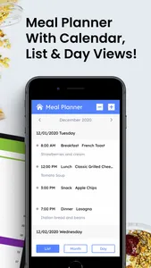 MealTastic - Meal Planner screenshot 2