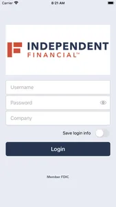 Independent Financial mRDC screenshot 0