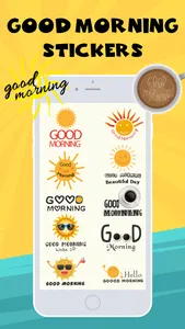 Good Morning Typography Emojis screenshot 1