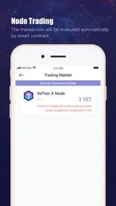 VeChainThor screenshot 2