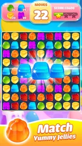 Jelly Jam Crush - Match 3 Game screenshot 0