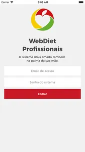 WebDiet: App para nutris screenshot 0